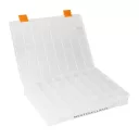 MANO S-ORG-15 rekeszes szortiment (műanyag), 380x285x56 mm