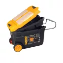 MANO TK-28 szerszámosláda (műanyag), kerekekkel, 595x380x420 mm