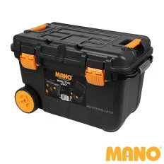   MANO TKP-28 szerszámosláda (műanyag), kerekekkel, 646x415x390 mm