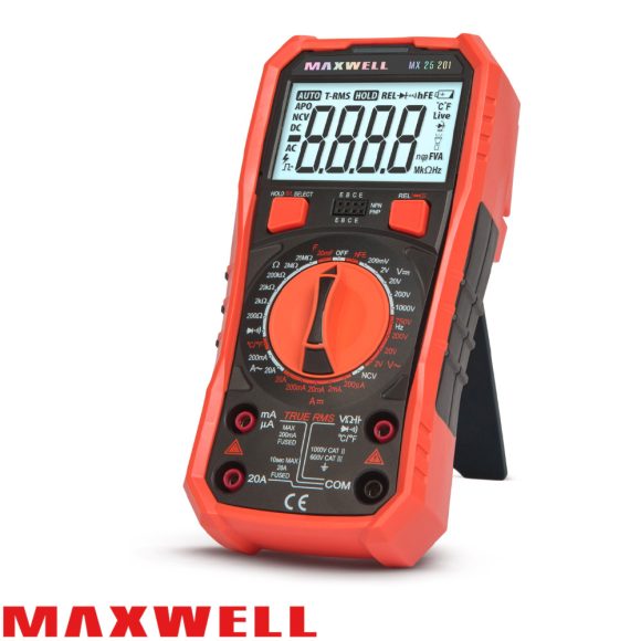 Maxwell 25201 digitális multiméter (True RMS)