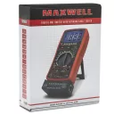 Maxwell 25331 digitális multiméter (kábel teszterrel)