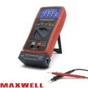 Maxwell 25334 digitális multiméter, automata (kábel teszterrel)