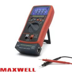   Maxwell 25334 digitális multiméter, automata (kábel teszterrel)