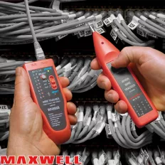   Maxwell 25341 érpárkereső műszer (RJ45 kábeltesztelő funkcióval)