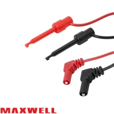   Maxwell 25385 kampós mérőcsatlakozó pár banándugóval - 94 cm