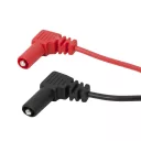 Maxwell 25385 kampós mérőcsatlakozó pár banándugóval - 94 cm