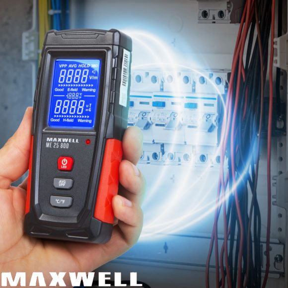 Maxwell 25800 elektromágneses sugárzásmérő műszer