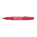 Milwaukee 48223170 INKZALL jelölőfilc - piros, vékony - 1 mm (tartós)