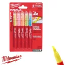 Milwaukee 48223206 INKZALL szövegkiemelő filc szett, 5 db (vegyes színű)