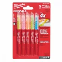 Milwaukee 48223206 INKZALL szövegkiemelő filc szett, 5 db (vegyes színű)