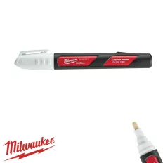   Milwaukee 48223711 INKZALL Liquid szelepes jelölőfilc  - vastag fehér (tartós, durva körülményekre)