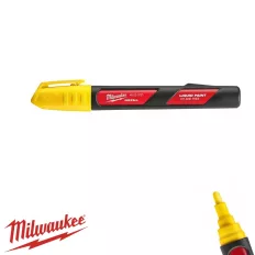  Milwaukee 48223721 INKZALL Liquid szelepes jelölőfilc  - vastag sárga (tartós, durva körülményekre)