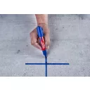 Milwaukee 4932471557 INKZALL L vastag kék jelölőfilc 6,2 mm (tartós)