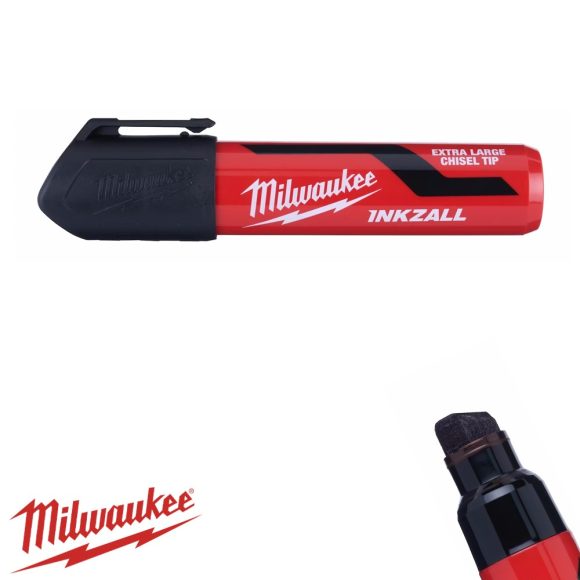 Milwaukee 4932471559 INKZALL XL vastag fekete jelölőfilc 14,5 mm (tartós)