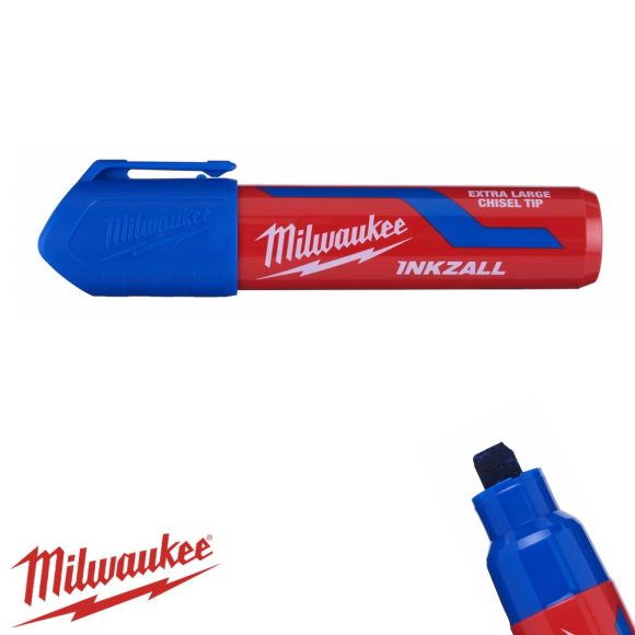 Milwaukee 4932471561 INKZALL XL vastag kék jelölőfilc 14,5 mm (tartós)