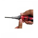Milwaukee 4932471598 racsnis csavarhúzó 9in1 (1/4"), bitekkel