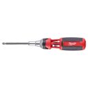 Milwaukee 4932471598 racsnis csavarhúzó 9in1 (1/4"), bitekkel
