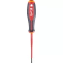 Milwaukee szigetelt lapos csavarhúzó 3x100 mm (VDE 1000V, Tri-Lobe markolat)