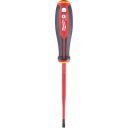 Milwaukee szigetelt lapos csavarhúzó 5,5x125 mm (VDE 1000V, Tri-Lobe markolat)