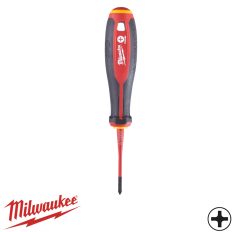   Milwaukee szigetelt csavarhúzó PH0x60 mm (VDE 1000V, Tri-Lobe markolat)