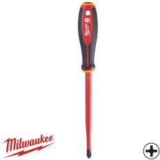   Milwaukee szigetelt csavarhúzó PH3x150 mm (VDE 1000V, Tri-Lobe markolat)