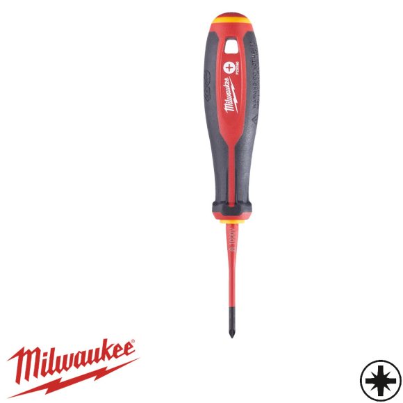 Milwaukee szigetelt csavarhúzó PZ0x60 mm (VDE 1000V, Tri-Lobe markolat)