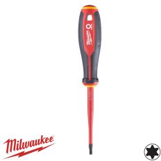   Milwaukee Torx szigetelt csavarhúzó T25x100 mm (VDE 1000V, Tri-Lobe markolat)