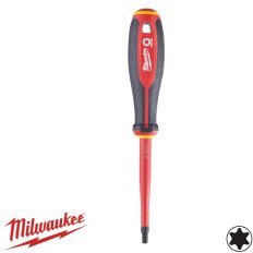   Milwaukee Torx szigetelt csavarhúzó T30x100 mm (VDE 1000V, Tri-Lobe markolat)
