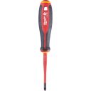 Milwaukee szigetelt csavarhúzó PH1/SLx80 mm (VDE 1000V, Tri-Lobe markolat)