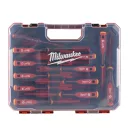 Milwaukee 4932479095 szigetelt csavarhúzó készlet, 12 részes (VDE 1000V, Tri-Lobe markolat, SL, PH, PZ, TX)