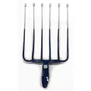 Muta 10013 kovácsolt gombos villafej (acél), 6-ágú