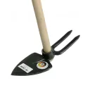 Struc Muta 10123 kovácsolt villáskapa (hegyes), fanyéllel, 750 g