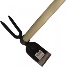   Struc Muta 10151 kovácsolt villáskapa (szögletes), fanyéllel, 500 g