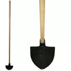   Struc Muta Silver 11743 kovácsolt kapa (hegyes győri), fanyéllel, 700 g