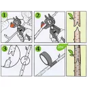 Muta 11771 oltó olló (omega), 220 mm