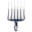 Muta 12789 kovácsolt silóvillafej (acél), 6-ágú