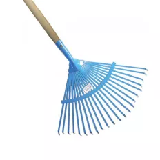   Muta 13411 fém lombseprű, lemezes fogú (íves) (fém), fanyéllel, 22 fog (erősített)