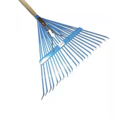   Muta 13417 lombseprű (acél) (lemezes fogú), acélrugós erősítés, fanyéllel (22 fog)