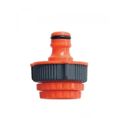   Muta Lux 13761 tömlővéges csatlakozó, 1/2"-3/4"-1" (BM) (műanyag) (gyorscsatlakozás)