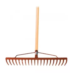   Muta 14957 gereblye (festett fém), fanyéllel (20 fog) (erősített)