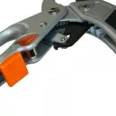 Muta 15205 metszőolló, 2in1 (alumínium nyél) (racsnis, áttételes) (élezővel és olajzóval)