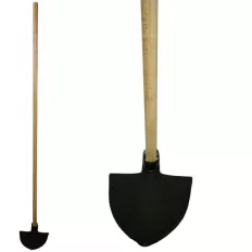   Struc Muta Silver 15474 kovácsolt kapa (hegyes győri), fanyéllel, 630 g