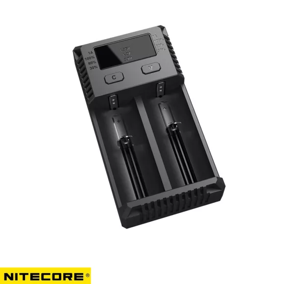 Nitecore New i2 Li-Ion akkumulátor töltő - 2 foglalat
