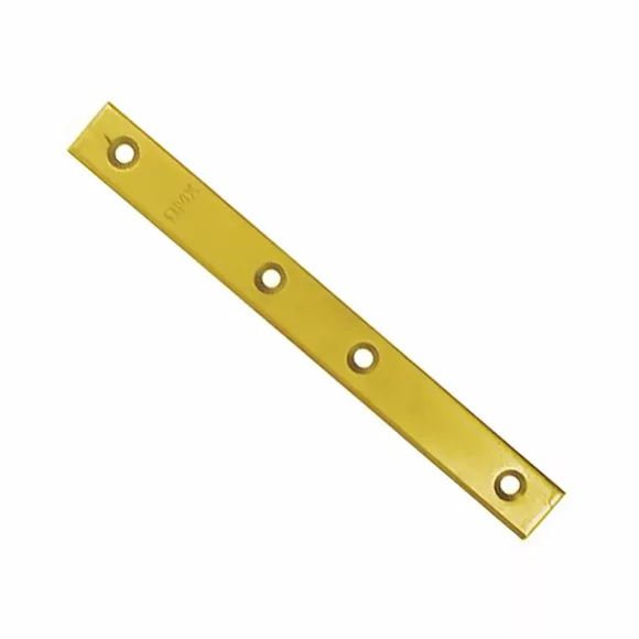 3217317 erős összekötő lemez - 193x20 mm (4 mm vtg, sárg. horganyzott)