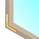 3254277 ablakszegletvas 75x75x12 mm (1,5 mm vtg, horganyzott)