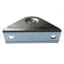 3262811 rászerelhető tolókapu görgő, U profil - 100 mm (horganyzott)