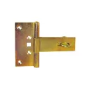3296883 erősített lakatpánt - 100x50+100 mm (sárg. horganyzott)