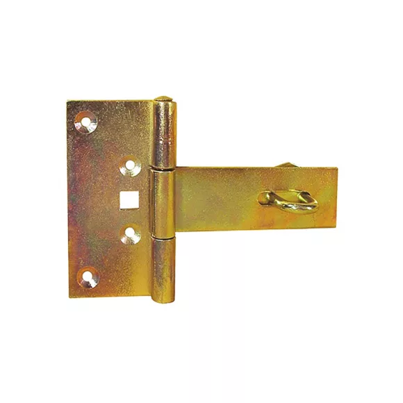 3296883 erősített lakatpánt - 100x50+100 mm (sárg. horganyzott)