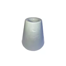3352002 gumis ajtóütköző, szürke - 52x70 mm