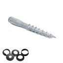 Talajcsavar hengeres szűkítőkkel 68x550 mm (tűzihorganyzott)